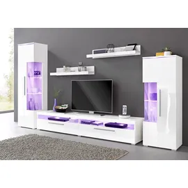 OTTO home Vitrine India 45 x 35 x 160 cm Weiß