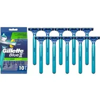 Gillette Blue II Plus Slalom Einwegrasierer 10er
