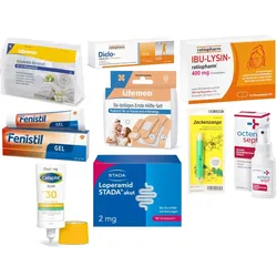 Reiseapotheke für Backpacker 1 Sparset