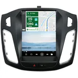 Android Doppel-DIN-Autoradio Für Ford Focus Mk3 2011-2017 GPS-Navigation | Rückfahrkamera | 9,7 Zoll | 6G+128G | Unterstützt DAB/WiFi/BT5.0/USB/MirrorLink/SWC/FM/AUX/Carplay/DSP