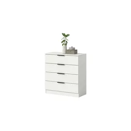 VCM Kommode Kopenhagen 74 x 80 x 35 cm Weiß