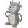 Trixie Monster mit Seil 33 cm Mehrfarbig