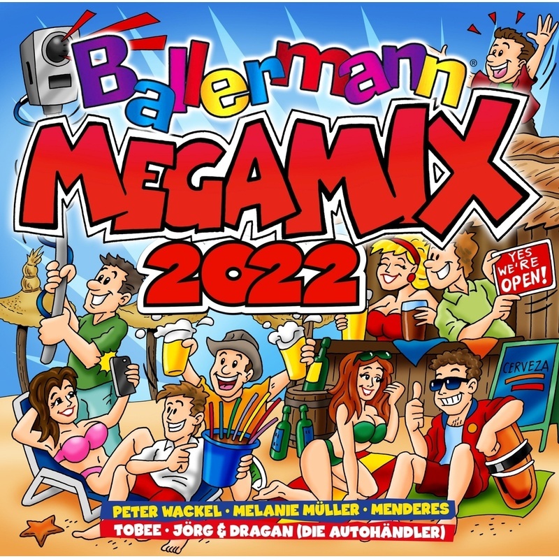 Ballermann Megamix 2022 - Various. (CD)