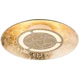 GLOBO Tabea LED Deckenleuchte gold 35x7,5cm gold (41900-12)