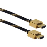 Schwaiger HDMI-Anschlusskabel Slimline High-Speed 2,5 m