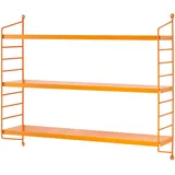 [en.casa] Modulares Wandregal Strängnäs 4er Set Orange