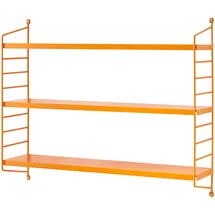 [en.casa] Modulares Wandregal Strängnäs 4er Set Orange