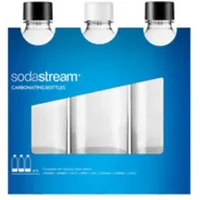 SodaStream Zubehör PET Flasche 3-Pack *schwarz/weiß*