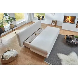 'massivart' Schlafsofa Cord 2-Sitzer Beige