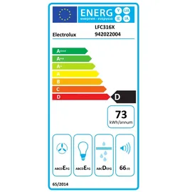 Electrolux LFC316X Wandhaube 60 cm Edelstahl