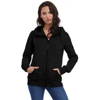 Ragwear Damen Sweatjacke NESKA ZIP CORE - Black - M