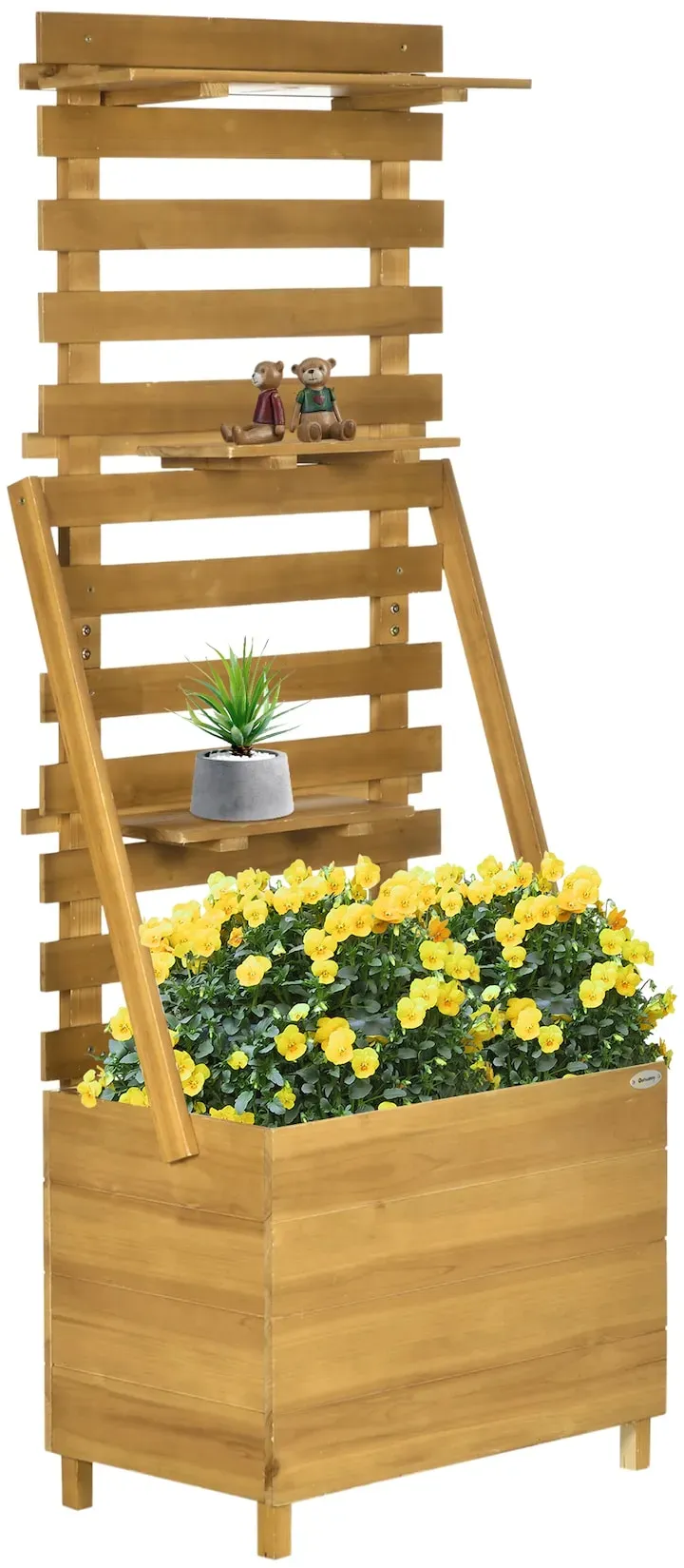 Outsunny Gartenbeet Tannenholz