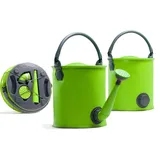 Colapz Faltbare Gießkanne & Eimer für Frischwasser – BPA-frei, Tragbar für Camping, Zelt, Festival, Wohnmobil & Wohnwagen – Praktische Outdoor Wasserkanne für Garten und Reise - Grün