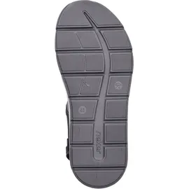Rieker Sandalen Schwarz 47