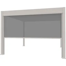 Weide Pavillonseitenteil Sonnenrollo 1 Stück 3,6 x 2,36 m Beige