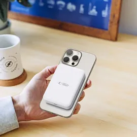 TECH-PROTECT PB11 Lifemag MagSafe Power Bank 10000 Mah Weiss - Weiß