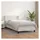 vidaXL Boxspringbett 100 x 200 cm Weiß