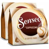 SENSEO KAFFEEPADS Cappuccino Kaffee neue Rezeptur 2er Pack 2 x 8 PADS