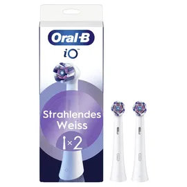 Oral-B iO Strahlendes Weiss Aufsteckbürste 2 St.