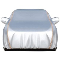 JCAMZ Autoabdeckung for Opel GT/Saturn Sky Roadster 2007-2010 |Autoabdeckung Langlebig Staubdicht Outdoor Full Cover Sun Wasserdicht Atmungsaktiv Autoabdeckung (Color : Silver)