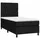 vidaXL Boxspringbett 100 x 200 cm Schwarz