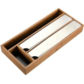 KESPER Folienspender, dunkler Bambus, FSC