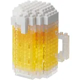 Nanoblock Beer Toy, Multi-Colour, Bier, S