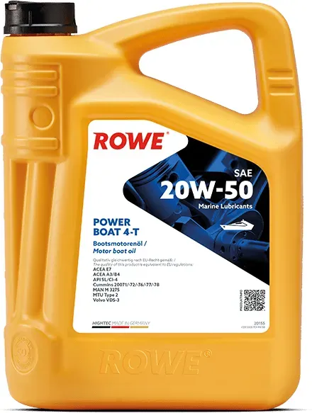 ROWE HIGHTEC POWER BOAT 4-T SAE 20W-50 5 Liter