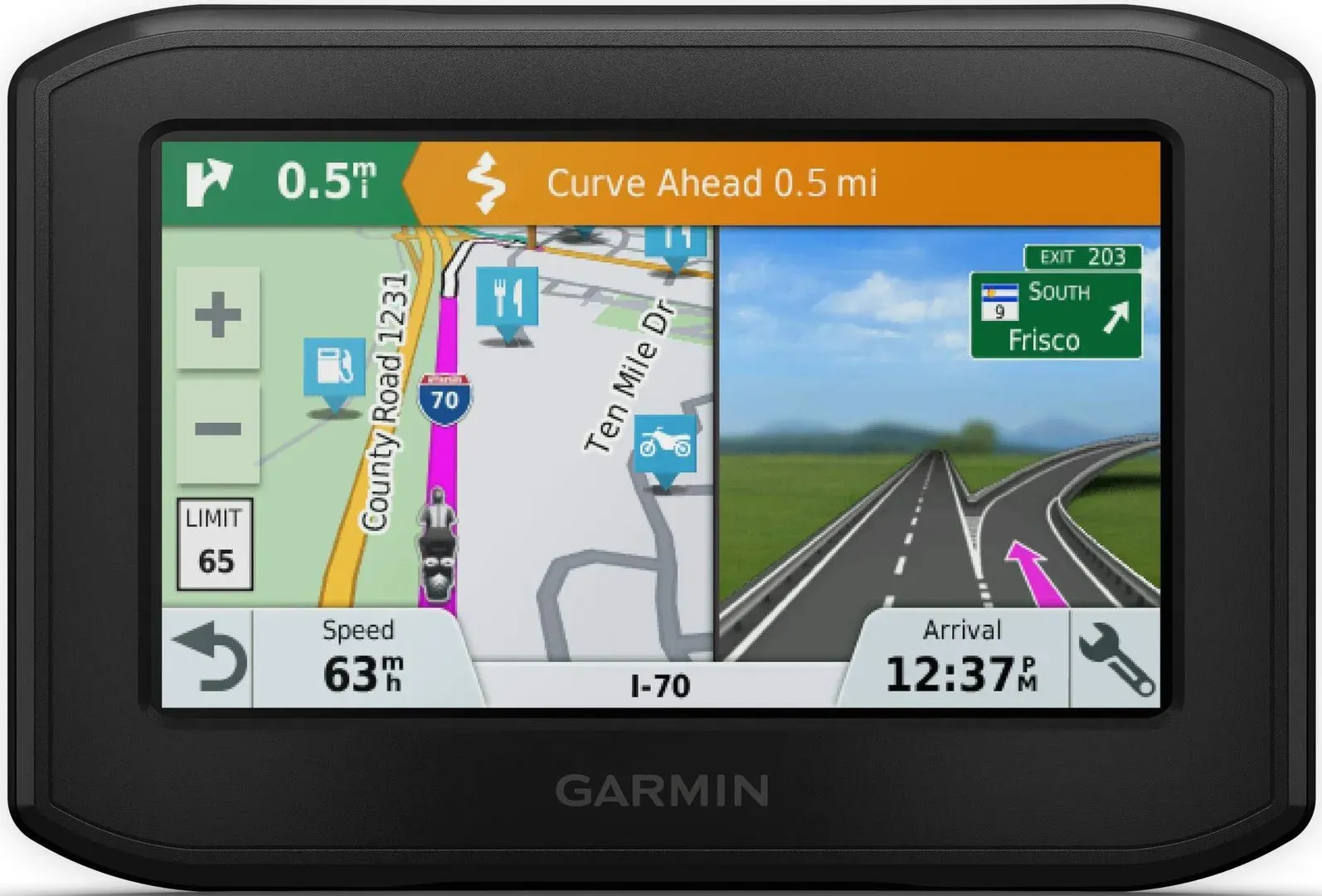 Garmin zumo 396LMT-S Navigationsgerät, schwarz