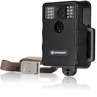 Bresser Wildkamera 5MP Full-HD 1080P mit Bewegungsmelder und Nachtsicht durch IR-Beleuchtung für Wildtierbeobachtung und Objektschutz, wasserdicht IP65