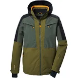 KILLTEC Herren Skijacke/Funktionsjacke mit abzippbarer Kapuze und Schneefang KSW 407 MN SKI JCKT, mud, XXL,