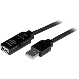 Startech USB-A 10 m Schwarz