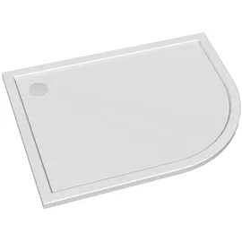 Hüppe Purano Duschwanne, Viertelkreis, 1200x900mm, 202147055