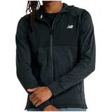 New Balance Heat Grid Zip-Hoodie Herren Schwarz L