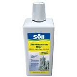 Söll 80830 ZierbrunnenKlar 1 l - effektiver Zierbrunnenreiniger, Brunnenreinigung für Zimmerbrunnen Dekobrunnen, gegen Algen und Kalk