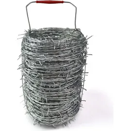 Karat Stacheldraht verzinkt Drahtstärke: 1,7 mm Länge: 50 Meter