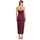 Vera Mont Abendkleid mit Raffung Rot 44