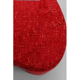Kare Hocker Lovely Polyester 36 x 34 x 35 cm Rot