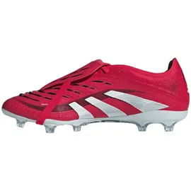 adidas Predator Pro Fold-Over Tongue FG Nockenschuhe, rot, Größe 45 1⁄3 / 45 1⁄3