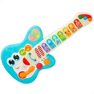 Winfun Kindergitarre, E-Gitarre für Babys, Spielzeug mit Musik, Licht und Sound, Musikspielzeug, Geschenke für Babys 1 Jahr, 47259