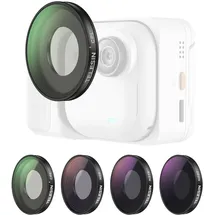 TELESIN für Insta360 GO 3S, ND16 ND32 ND64 Polarisationsfilter, Sportkamera Objektivfilter Set
