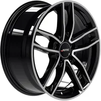 Autec Mercador 8,0 x 18 5 x 112 ET43 MB66,5 Schwarz Poliert