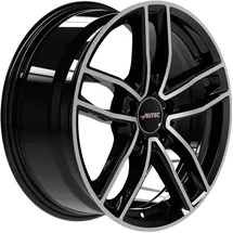 Autec Mercador 8,0 x 18 5 x 112 ET43 MB66,5 Schwarz Poliert