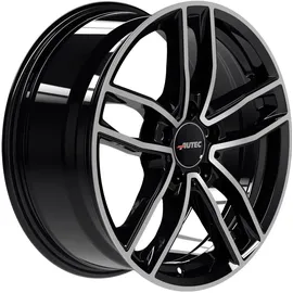 Autec Mercador 8,0 x 18 5 x 112 ET43 MB66,5 Schwarz Poliert