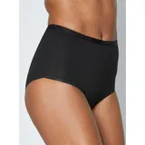 Witt Taillenslip, Damen, Gr. 44/46, 5 Stk., schwarz, 95% Baumwolle, 5% Elasthan, Unterhosen Taillenslip
