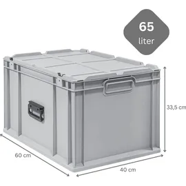Proregal Eurobox NextGen Portable 33,5 x 40 x 60 cm 1-tlg. grau