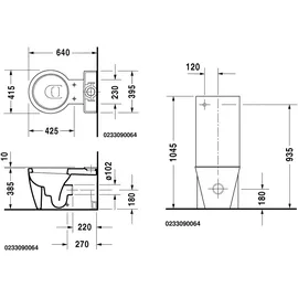 Duravit Starck 1 (0233090064)