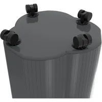 Exacompta - Ref. 44714D – Set mit 4 Rollen TRI-BIN – geeignet für Mülleimer 50 l EcoBlack Ref. 44214D speziell für Mülltrennung je nach Abfallart – Farbe: Schwarz