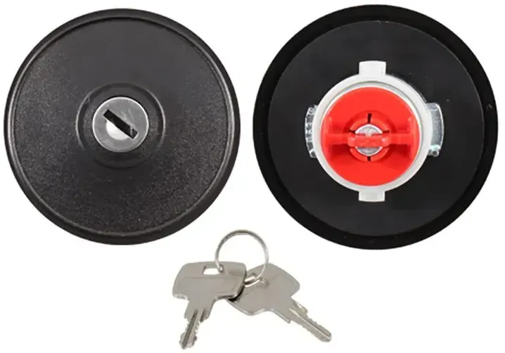 Rms Piaggio Porter With Lock R.o.2634270001 Tankdeckel - Black - One Size