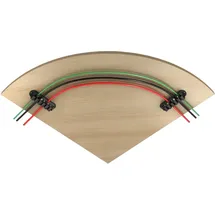 hjh OFFICE PRO HAMMERBACHER 2er-Set Kabelklemmen »VKLEM1«